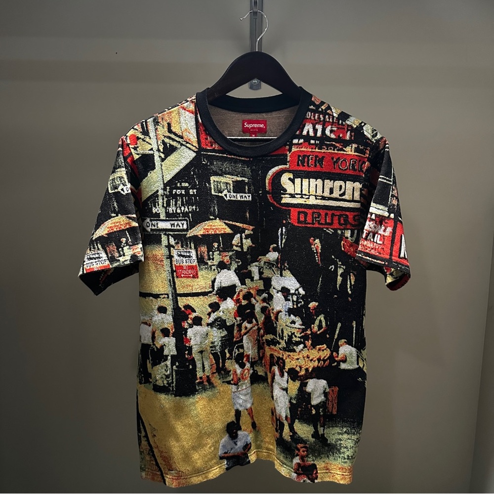 Supreme Street Scene Jacquard Tee